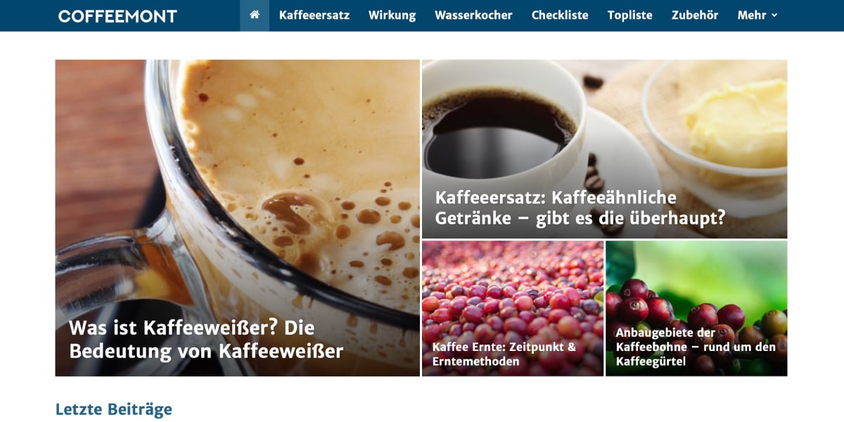 coffeemont.de Vorschau