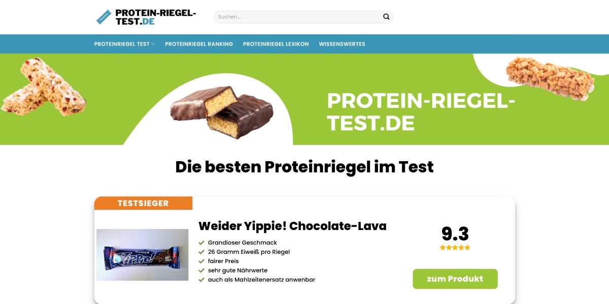 protein-riegel-test.de Vorschau